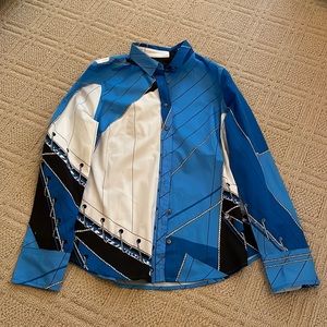 NWT J Crew Slim fit nautical shirt size 10